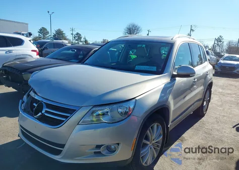 2011 Volkswagen Tiguan Se из США, поврежденный, VIN WVGAV7AX1BW521721